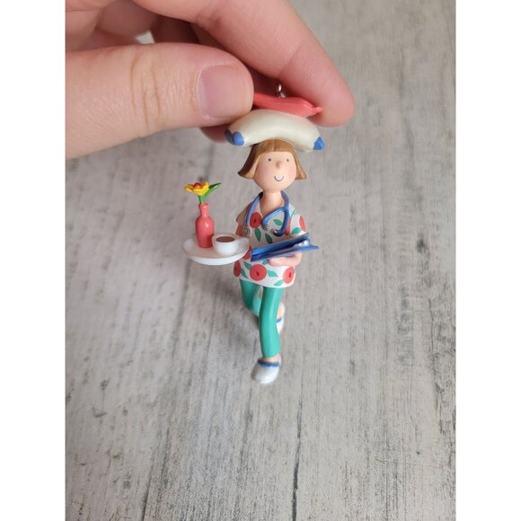 Hallmark Joy of nursing ornament Xmas Health worker - Picture 2 of 6